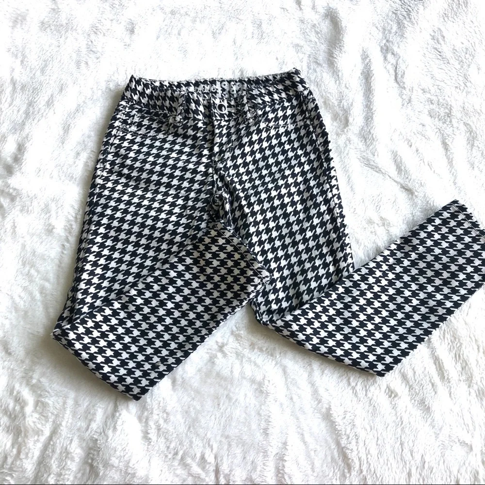 Gap Pants Black white size 6
